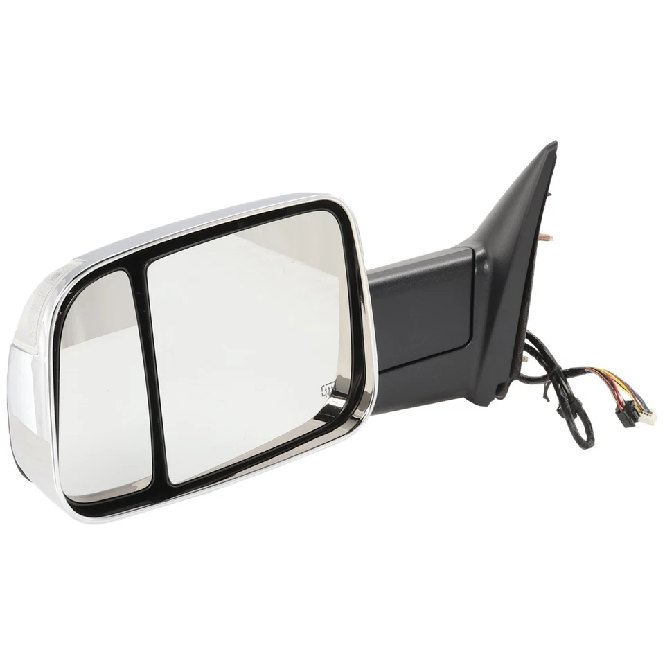 Mirror For 2011-2012 Ram 1500 2500 Driver Side Power Heated Chrome CH1320320 Foto 1 de 1
