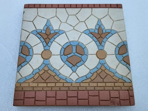 American Encaustic Tiling Co AETCO Alhambra Geometric Floor Tile 6" Cover