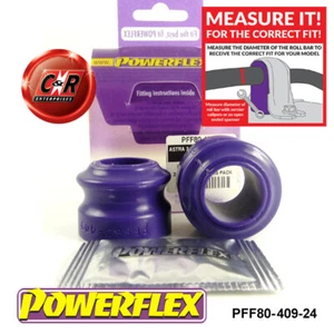 Powerflex Frarb Tornillo de Ojo Cojinete 24mm para Opel Vectra A 4WD 89-95 - Imagen 1 de 12
