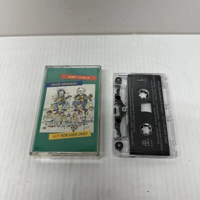 JERRY GARCIA & DAVID GRISMAN - NOT FOR KIDS ONLY (Cassette, 1993, Acoustic Disc) Foto 1 de 4