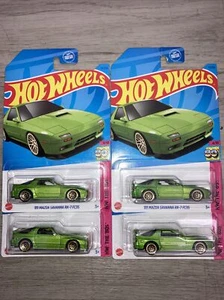 LOT OF 4 89 MAZDA SAVANNA RX-7 FC35 HOT WHEELS,NEW FOR 2023,D CASE,HW:THE '80s - Picture 1 of 1