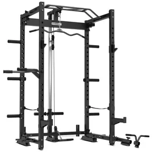 CORTEX PR-4 Foldable Squat & Power Rack – Space-Saving Strength Training Station - Picture 1 of 10