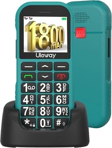 Ushining M2302 ENTSPERRT blau Großtasten Dual Sim Handy 3UKPOST - Bild 1 von 9