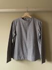 Muji Gingham Flannel Blouse Size Small