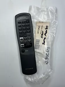 Optimus System 727 Stereo Remote Control, Black - OEM NOS 3-Disc CD Player - Picture 1 of 3