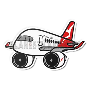 Qantas Airbus A350 Magnet - Picture 1 of 1