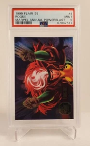 1995 Flair Marvel Annual Powerblast Rogue #4 PSA 9 - Picture 1 of 2