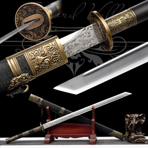 110cm Handmade Katana/Real Sword/Fighting Master/Collectible/Manganese Steel - Picture 1 of 15
