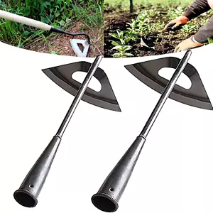 All-Steel Hardened Hollow Hoe,Garden Hoes for Weeding,Hollow Hoe for Gardening,H - Picture 1 of 12