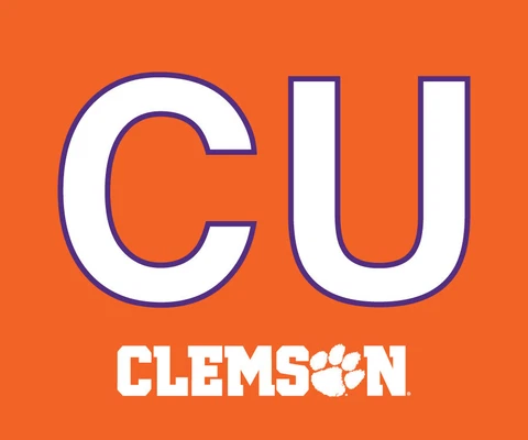 CLEMSON 5"x 6" BLOCK LETTER MAGNET-CLEMSON TIGERS CAR MAGNET-NEW FOR 2016 Cover