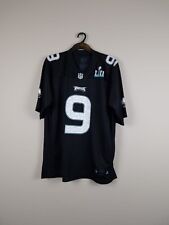 NWT Nick Foles #9 Philadelphia Eagles 2018 Super Bowl LII 52 Game