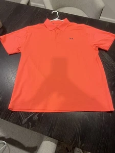 Under Armour Golf Men's XL Polo Shirt, Pre Owned. Lightly Worn In Mint Condition - Picture 1 of 3