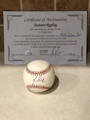 Melky Cabrera Autographed Official Rawlings MLB Baseball with COA - Image 1 of 4