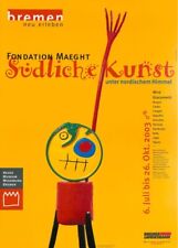 Joan Miro International Exhibition Poster A1 Size Marg Foundation