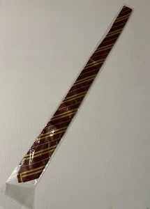 Harry Potter NEW Hogwarts Gryffindor Maroon & Gold Tie For Youth Or Adult - Picture 1 of 2