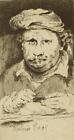 After Rembrandt/ Pierre- Francois Basan antyczna miedziana trawienie 1800-te