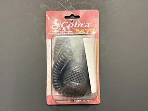 Cobra M77 CB Radio Microfono Nero Portatile 4 Pin 9 Piedi Cavo NUOVO DI ZECCA - Foto 1 di 3