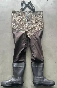 Duck Unlimited Mens Itasca Migration 1200G Waders in Realtree Max 7 Size 10 - Picture 1 of 9