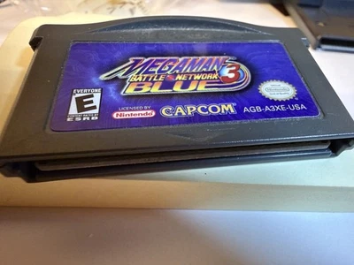 Mega Man Battle Network 3 Blue Version Nintendo Game Boy Advance GBA Authentic - Image 1 of 3