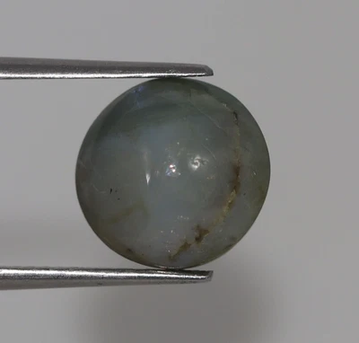 7.56 Ct CERTIFIED Green Natural Cat’s Eye Chrysoberyl Loose 10 mm Gemstone - Image 1 of 4