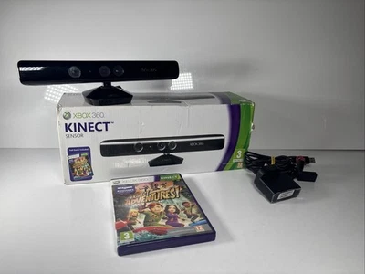 Microsoft Xbox 360 Kinect Sensor with Game - Boxed - Image 1 of 4