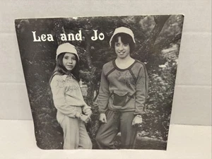 Lea And Jo 45 Rpm Vinyl Record Rare Autographed - Foto 1 di 10