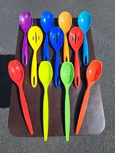 Zak! Designs Slotted Spoon Serving Spoon Melamine - Picture 1 of 22