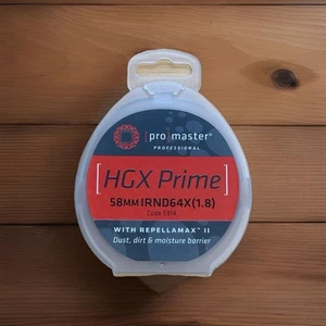 Promaster 58 mm IRND64X 1,8 HGX PRIME Filter - Bild 1 von 3