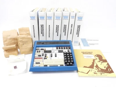 Centro de aprendizaje para microcomputadora Heathkit ET 3400-A con manuales y accesorios (bonito) Foto 1 de 4