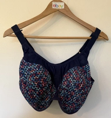 Elomi - Sujetador deportivo copa completa - Talla 42GG - Ropa deportiva de gimnasio de apoyo - Excelente  Foto 1 de 4