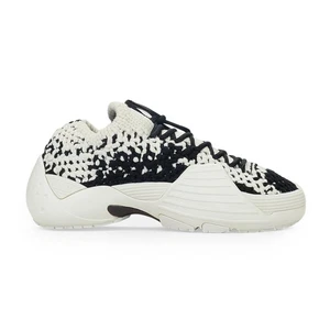 NIB LANVIN ECRU/BLACK FLASH-X TRICOTEE SNEAKERS SIZE 42 $970 - Picture 1 of 8