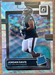 Donruss Optic 2022 - Jordan Davis - Clasificado novato - Wave Prizm SP/300 - Imagen 1 de 2