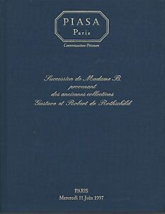 PIASA PARIS ROTHSCHILD Collection PORCELAIN ART BRONZES DECO Catalog 1997 HC