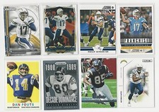 San Diego Chargers 20 Card Lot Philip Rivers Antonio Gates Keenan Allen Te'o