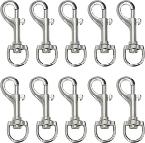 Heavy Duty Swivel Snap Hooks Pet Buckle Trigger Clip Clasp for Linking Dog Leash - Picture 1 of 12
