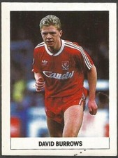 THE SUN SOCCER 1989/90- #125-LIVERPOOL-DAVID BURROWS