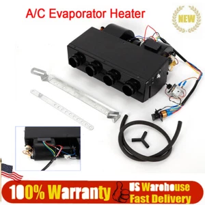 Car Truck Underdash 12V Air Conditioner Evaporator Unit Heat & Cool 3 Speed - Picture 1 of 12