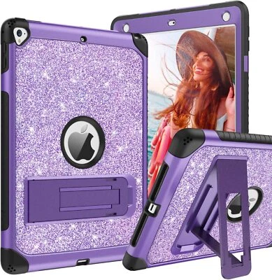 Case For iPad 9.7" 5th/6th/Air 2/Pro Heavy Duty Shockproof Stand Rugged Cover - Image 1 of 4