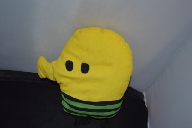 NWT Doodle Jump Plush Ninja 9” Sega Lima Sky 2015 Gray Yellow Sword