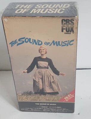 The Sound Of Music CBS Fox Original Vintage VHS Super Rare Factory Sealed NIB - Image 1 of 4