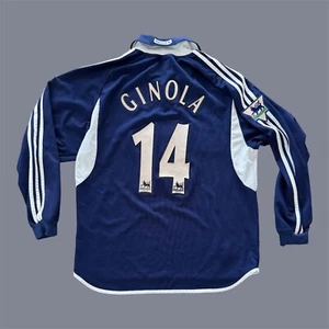ADIDAS TOTTENHAM 2000/2001 AWAY JERSEY FRENCH STAR DAVID GINOLA 14 - Picture 1 of 8