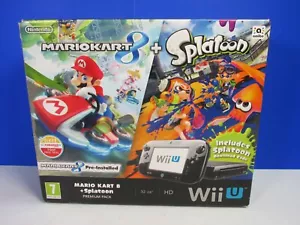 original NINTENDO WII U VIDEOSPIELKONSOLE *NUR LEERKARTON* Mario Kart Splatoon - Bild 1 von 6