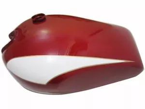 Fits For Triumph T160 Trident Cherry and Cream Painted Gas Petrol Fuel Tank AEs - Bild 1 von 3