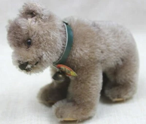 Steiff® Jungbär mit Schild schöner Zustand 12 cm 60er - Picture 1 of 3