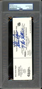 NOLAN RYAN Signed Autograph Auto 7th NO HITTER 5-1-91 Ticket Stub PSA - Picture 1 of 3