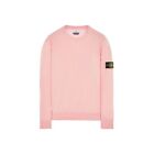 Stone Island  63051 Crewneck sweatshirt in cotton fleece. Pink