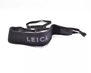 Leica Black Padded Camera Strap 1-5/8" Width (#13545) - Picture 1 of 4