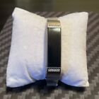 Fitbit Alta FB406 Activity Tracker - Silver Metallic Band - No Charger Untested