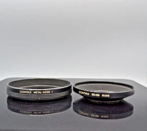 Contax Metal Hood 1 w/ 55/86 RG - Picture 1 of 3