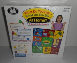 What Do You Say What Do You Do at Home? A Social Skills Game Tim Davis GB242 New - Picture 1 of 9